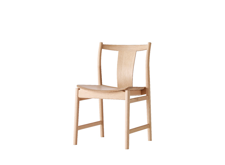 チェア CHC-1802-O 無垢板座 | 飛騨の家具・インテリア 日進木工株式会社