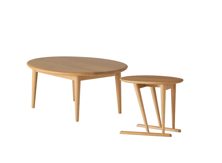 リビングテーブル.サイドテーブル SOT-850.852 | 飛騨の家具 
