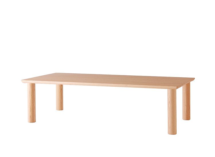 日進木工　SLOW　リビングダイニングテーブル（W160×D85H×H65） 日進木工 SLOW Four-leg Dining Table / にっしんもっこう スロウ
