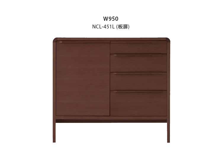 サイドボード NCL-451/551(L/R).452/552(L/R) | 飛騨の家具